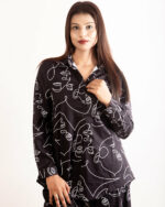 Abstract Face Line Art Co-ord Set - Image 2