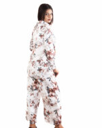 White Floral Print Co-ord Set - Image 3