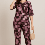 Geometric Block Print Co-ord Set