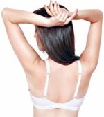 "Enamor AB75 White Full Coverage Bra - Non-Padded, Seamless, Stylish Neck Design, Full Support for Everyday Wear" - Image 2