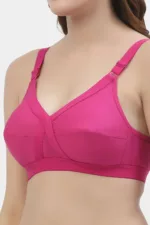 Floret Crossfit Magenta Full Coverage Bra - Non-Padded, Seamless, Full Support for Everyday Wear" - Image 5