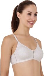 Floret Katrina White Bra - Non-Padded, Medium Coverage, Seamless, Stylish Design for Everyday Wear" - Image 4