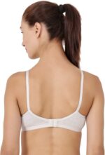 Floret Katrina White Bra - Non-Padded, Medium Coverage, Seamless, Stylish Design for Everyday Wear" - Image 5
