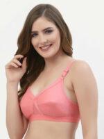 "Floret Crossfit pink Full Coverage Bra - Non-Padded, Seamless, Full Support for Everyday Wear" - Image 2