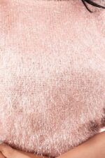 Blush Fluff Crop Top - Image 4