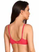 Jockey 1722 ruby pink Seamless Bra - Side Support  Non-Padded Medium Coverage for Everyday Use - Image 3