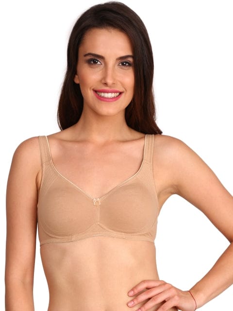 Jockey 1250 skin Seamless Bra - Side Support  Non-Padded  Medium Coverage, Supportive Everyday Use