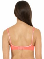 "Jockey 1250 Peach Seamless Bra - Side Support, Non-Padded, Medium Coverage, Supportive Everyday Use" - Image 3