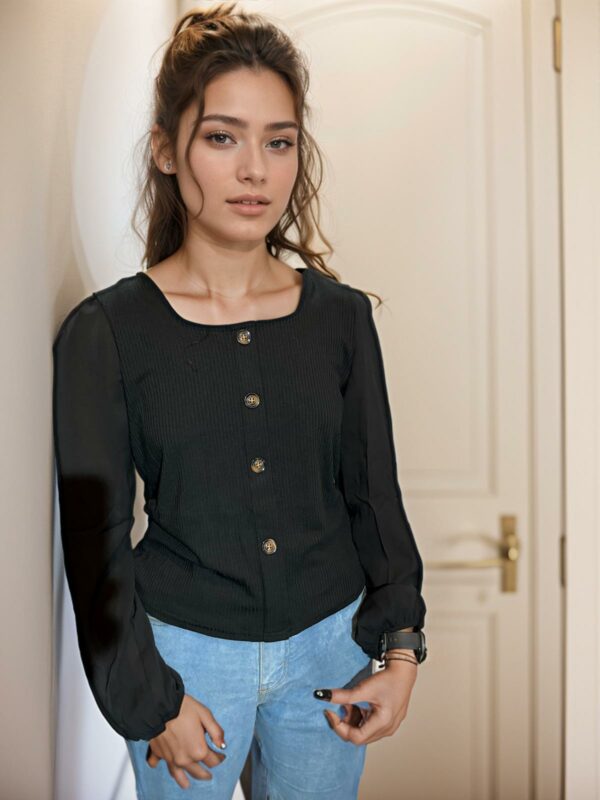 Black full sleeve top