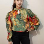 Baroque Bloom Statement top