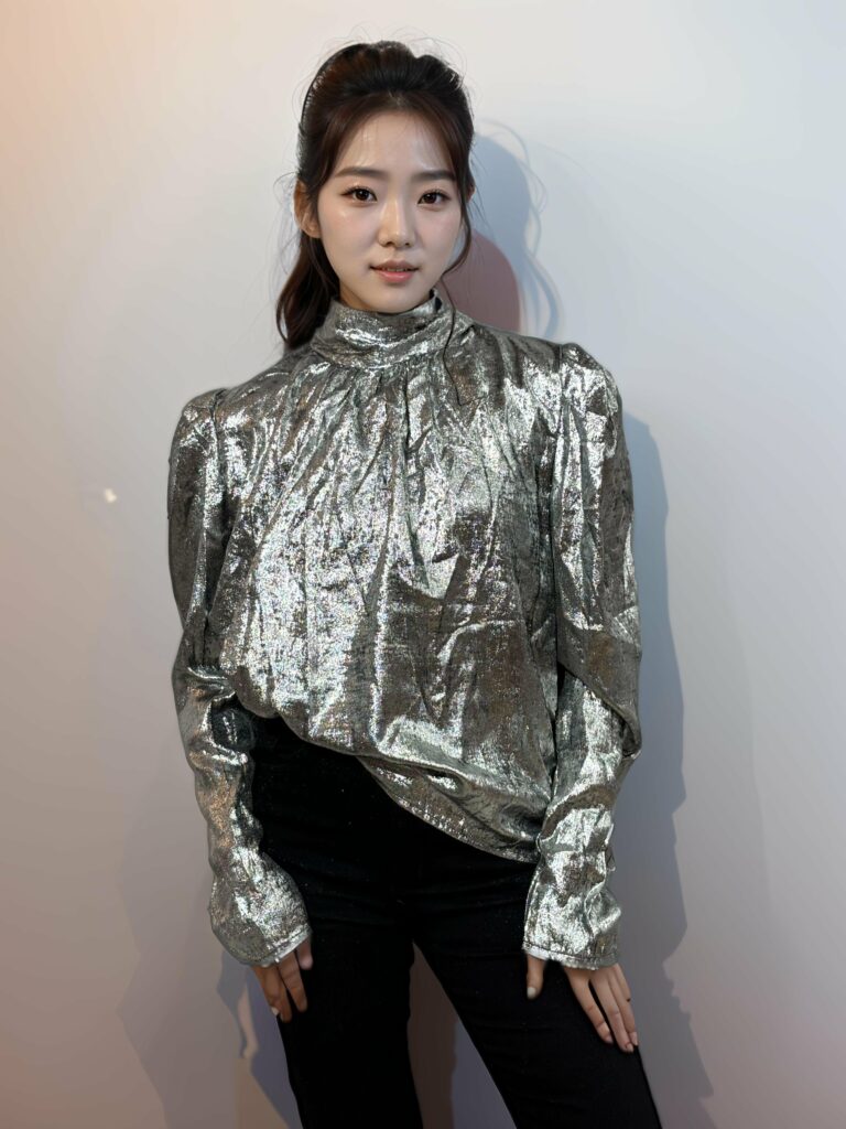 Midnight Shine Metallic Top