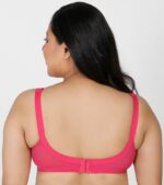 Enamor F026 Red  Bra - Padded Full Coverage Seamless Stylish Print Full Supportive Everyday Wear - Image 2