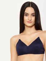 T3005 floret bra navy