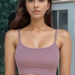 Removable Pad Bra in Mauve