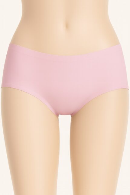 Pink Glow Hipster Seamless Panty for women